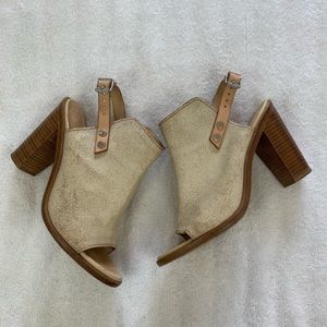 Rag & Bone Wyatt Peep Toe Heeled Sandal